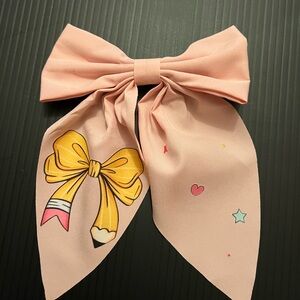 Back to School Hair Bow